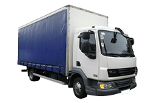 Van Hire Cheshire - 7.5 Tonne Curtain Side Truck - Truck hire Cheshire