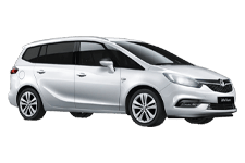 Van Hire Cheshire - Vauxhall Zafira 5 + 2 - Minibus hire Cheshire